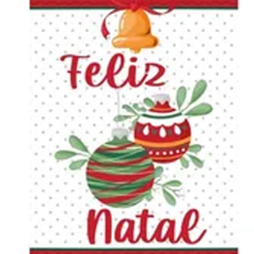 Detalhe - Guardanapo Lepper De Natal 7739 Feliz Natal