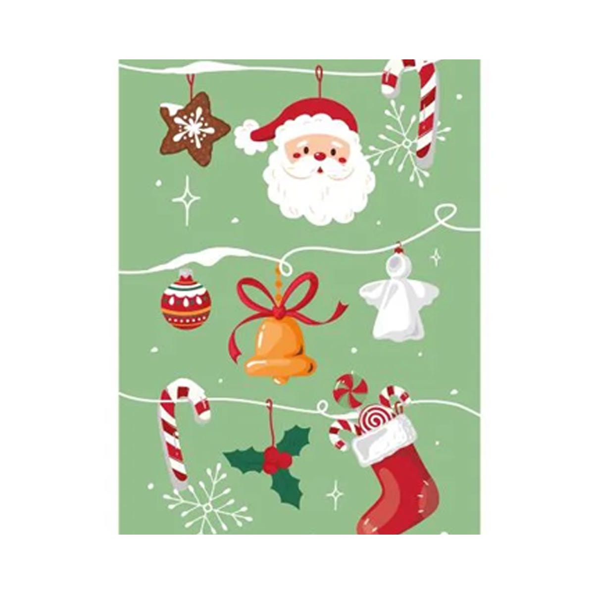 Guardanapo Lepper De Natal 7739 Papai Noel