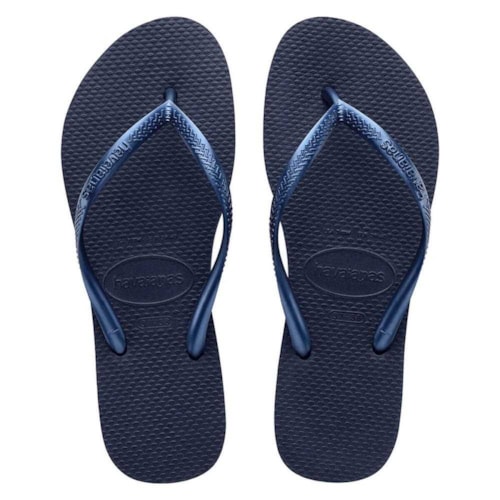 Havaianas Chinelo De Dedo Slim Marinho