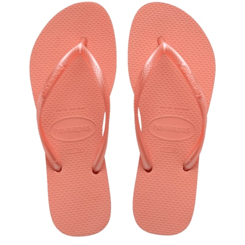 Havaianas Chinelo De Dedo Slim Rosa Peach