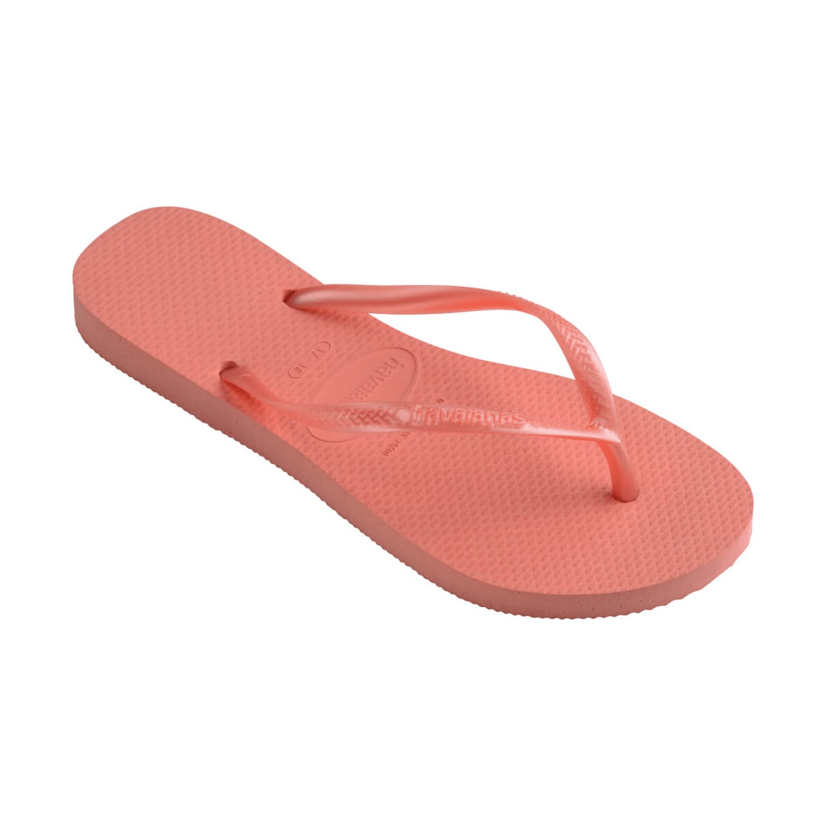 Havaianas Chinelo De Dedo Slim Rosa Peach Havaianas Chinelo De Dedo Slim Rosa Peach