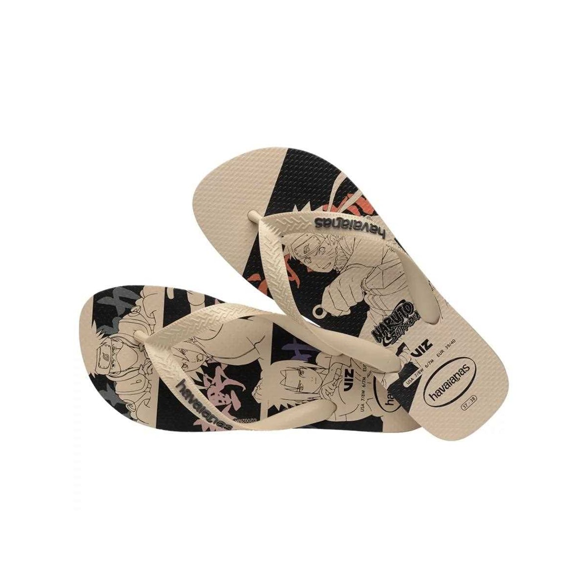 Havaianas Chinelo Masculino Top Naruto Areia