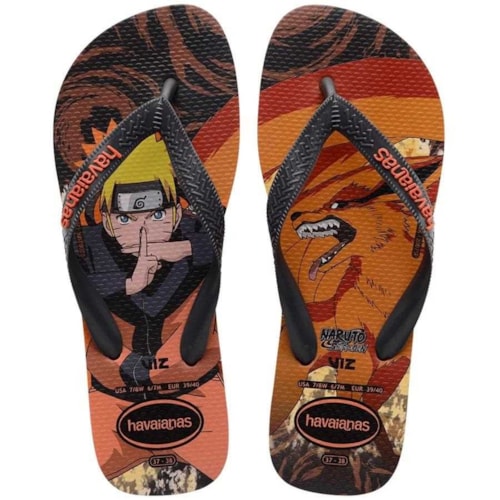 Havaianas Chinelo Masculino Top Naruto Ceramica