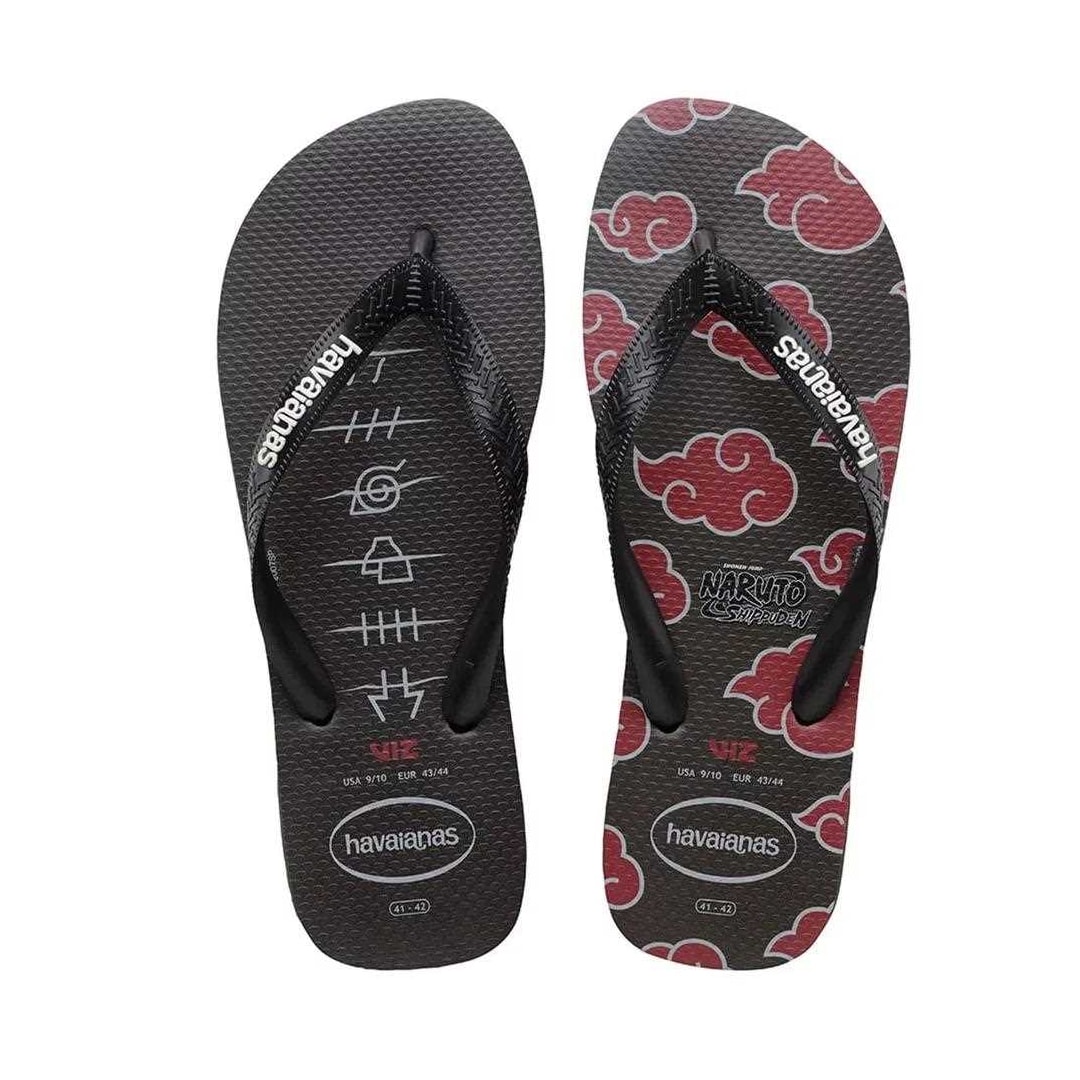 Havaianas Chinelo Masculino Top Naruto Preto Havaianas Chinelo Masculino Top Naruto Preto