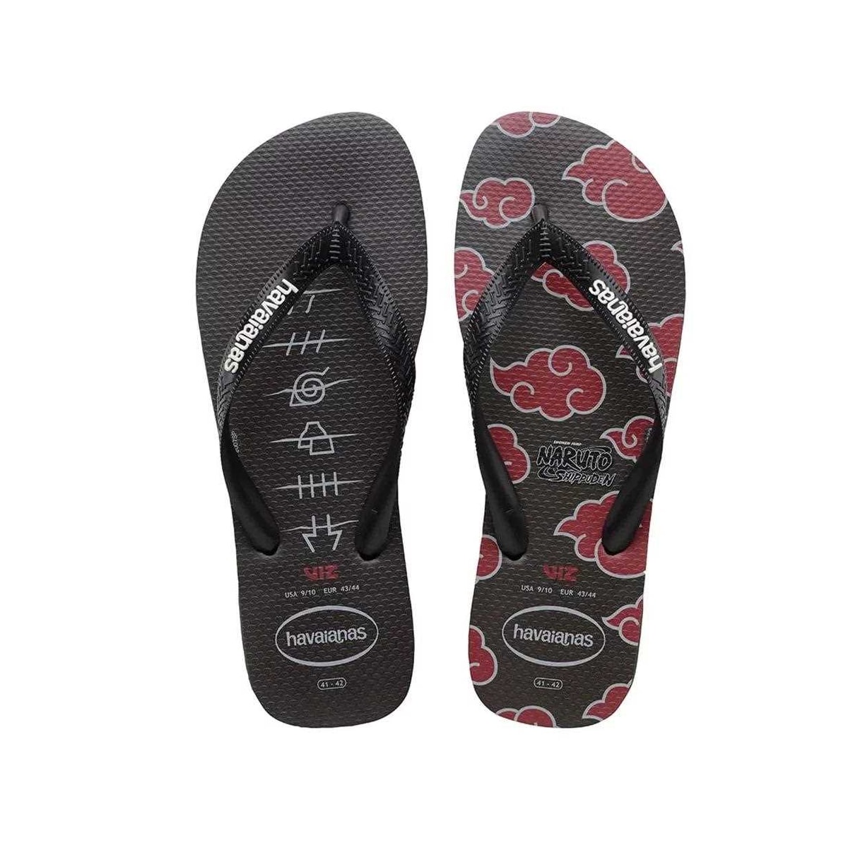 Havaianas Chinelo Masculino Top Naruto Preto Havaianas Chinelo Masculino Top Naruto Preto