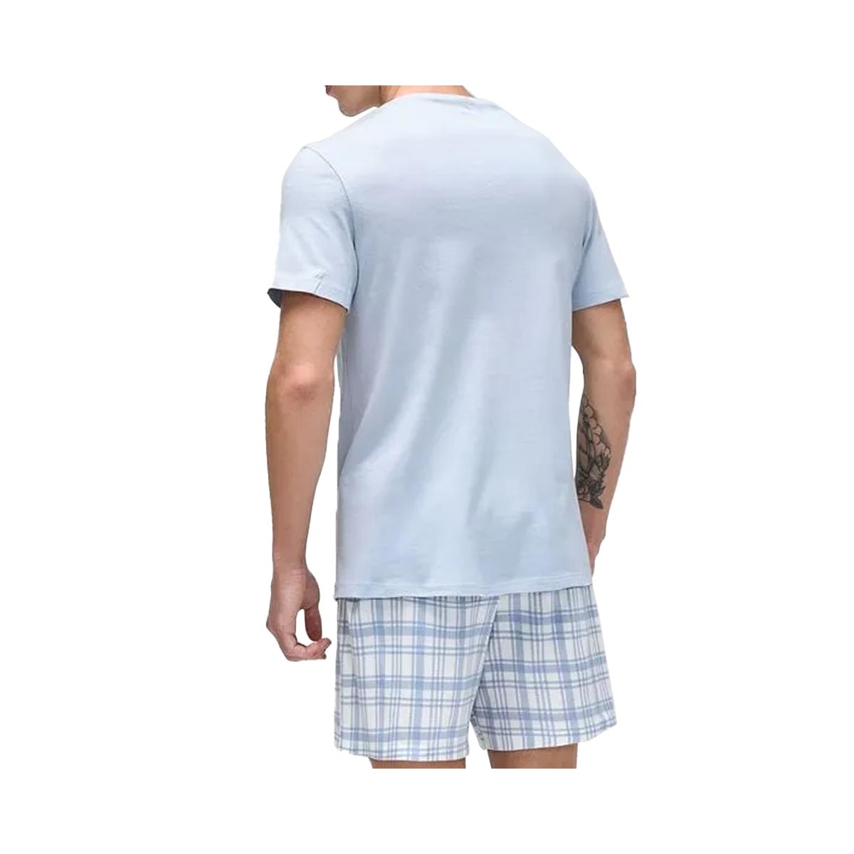 Hering Pijama De Verao Meia Manga 76Wx Azul Claro Hering Pijama De Verao Meia Manga 76Wx Azul Claro