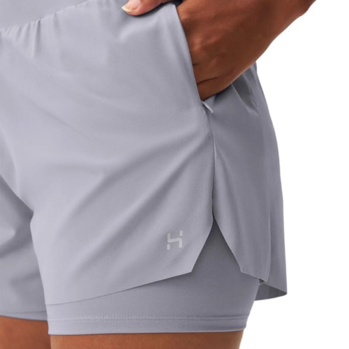 Detalhe - Hering Shorts Fitness Sc7d Lilas