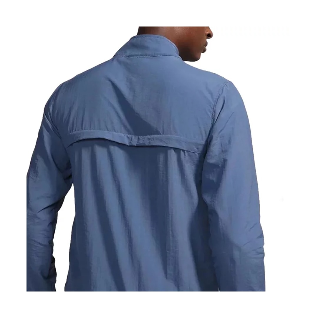 Jaqueta Fila Masculina Essencial F11l116 Azul Denim Jaqueta Fila Masculina Essencial F11l116 Azul Denim