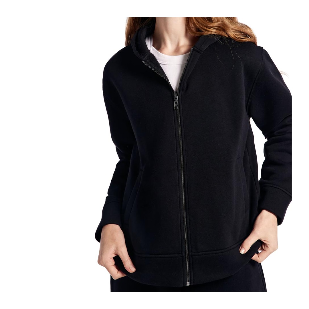 Jaqueta Hering Feminina Moletom Aberta Capuz K6p7 Preto Jaqueta Hering Feminina Moletom Aberta Capuz K6p7 Preto