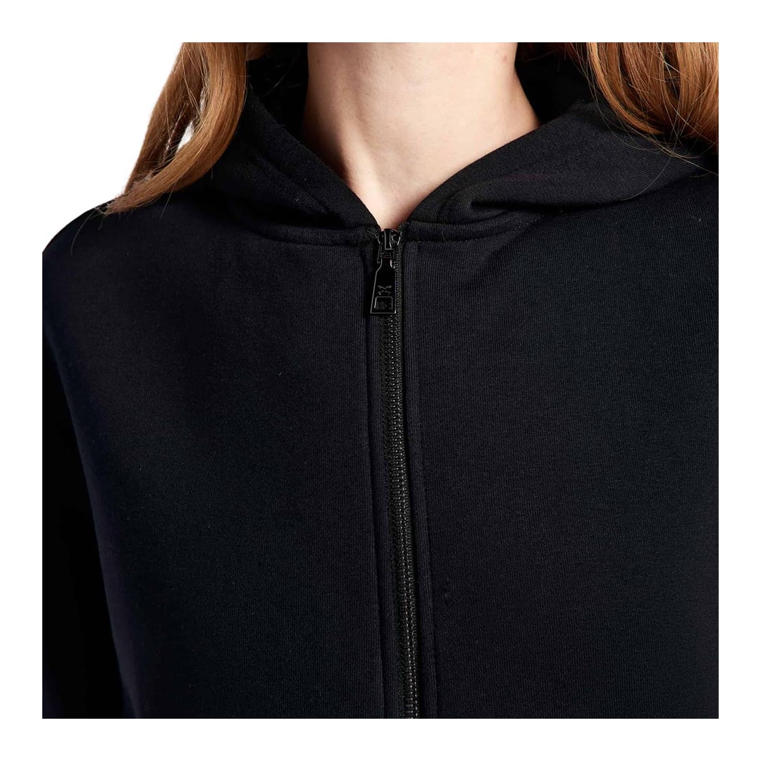 Jaqueta Hering Feminina Moletom Aberta Capuz K6p7 Preto