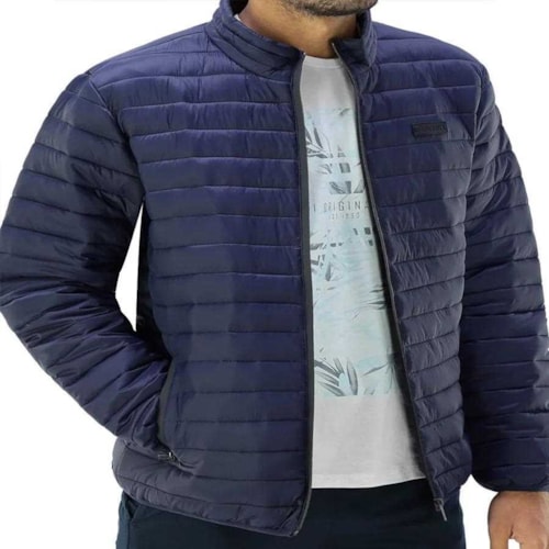 Jaqueta Ogochi Masculina Slim Puffer 27498002 Marinho