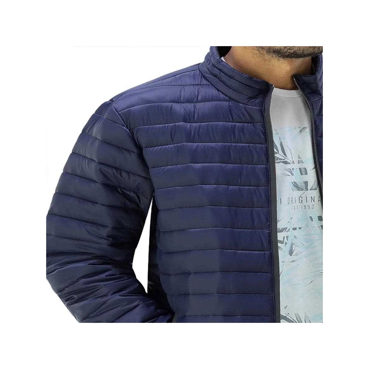Jaqueta Ogochi Masculina Slim Puffer 27498002 Marinho Jaqueta Ogochi Masculina Slim Puffer 27498002 Marinho
