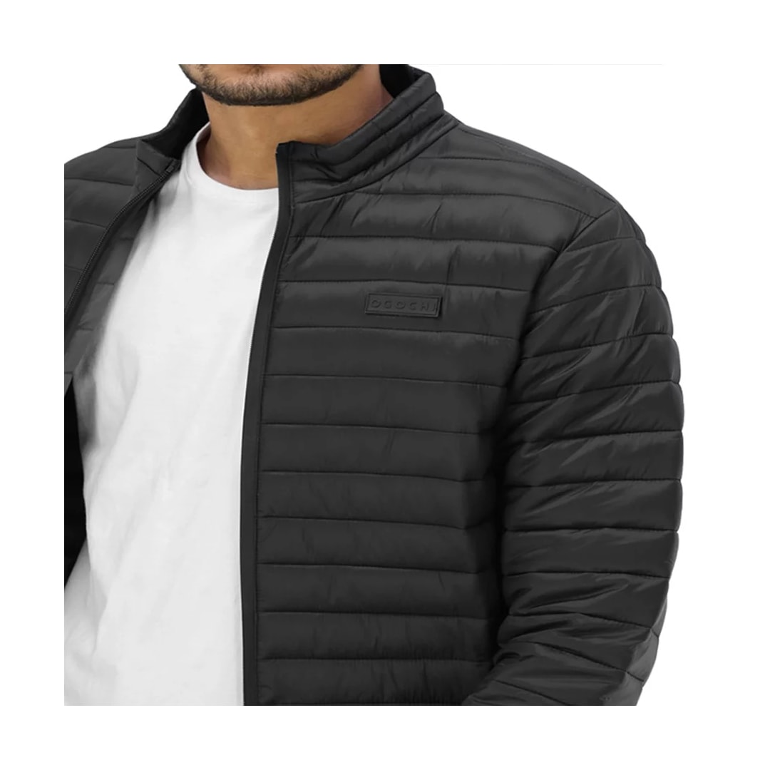 Jaqueta Ogochi Masculina Slim Puffer 27498002 Preto Jaqueta Ogochi Masculina Slim Puffer 27498002 Preto