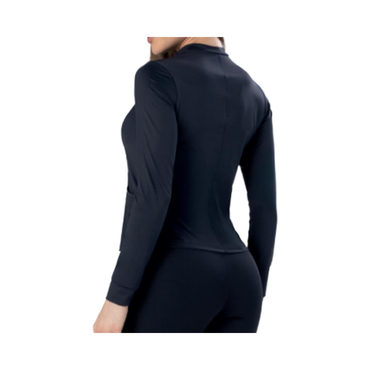 Jaqueta Selene Fitness Proteção Uv 50+ 22026 Preto