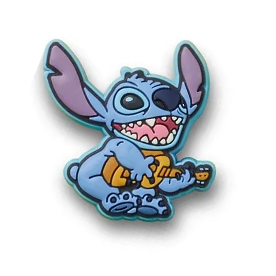 Jibbittz Crocs Stitch Violao 10012920 Azul Jibbittz Crocs Stitch Violao 10012920 Azul