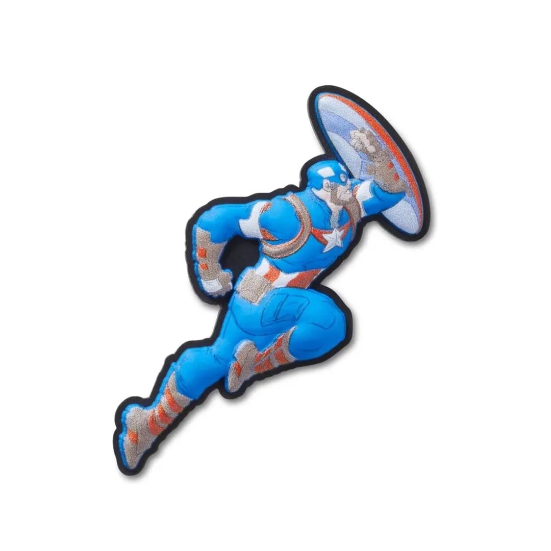 Jibbitz Crocs Avengers Captain America 10015185 Azul