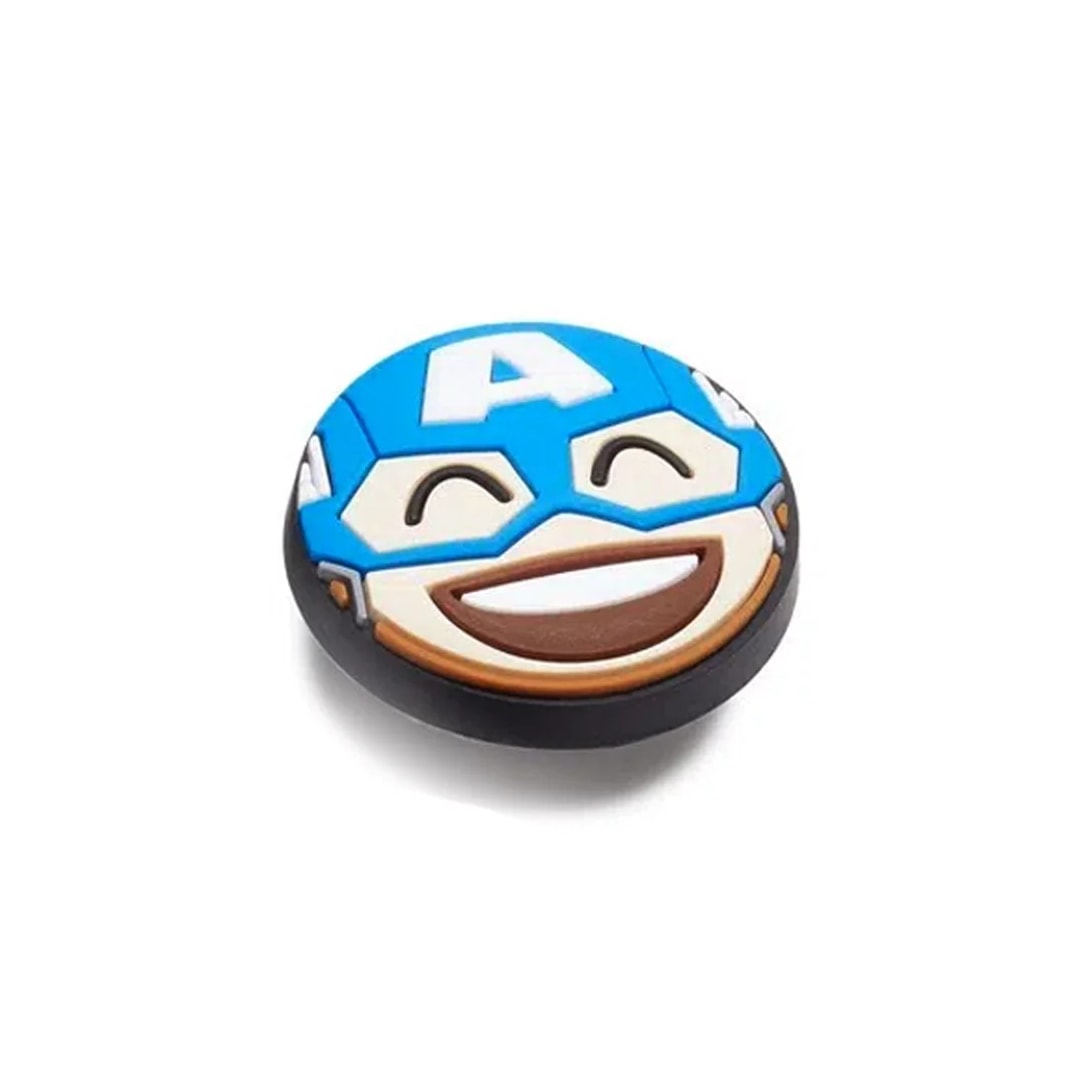 Jibbitz Crocs Avengers Emojis 10010006 Capitão América Jibbitz Crocs Avengers Emojis 10010006 Capitão América