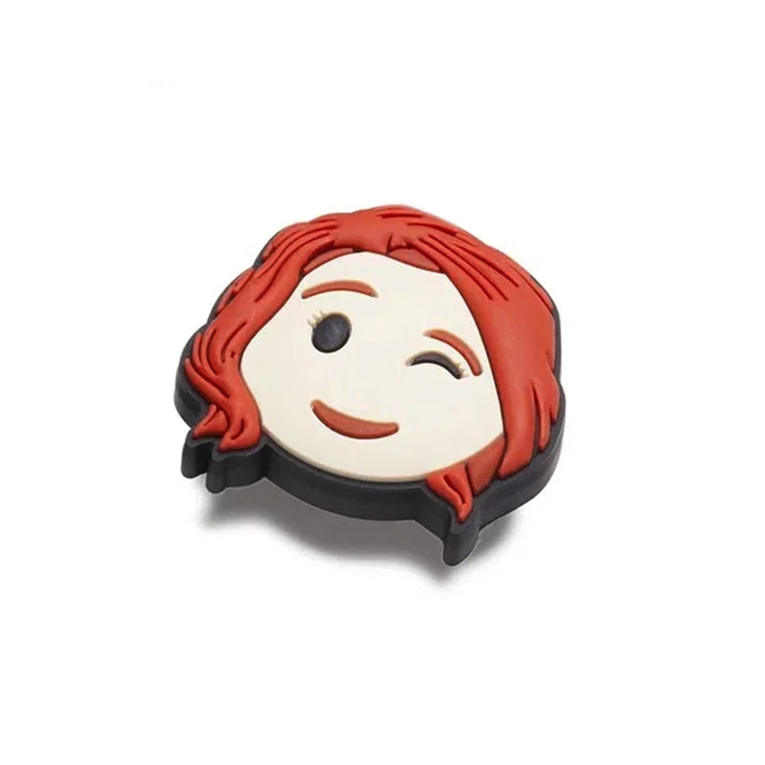 Jibbitz Crocs Avengers Emojis 10010006 Viuva Negra Jibbitz Crocs Avengers Emojis 10010006 Viuva Negra