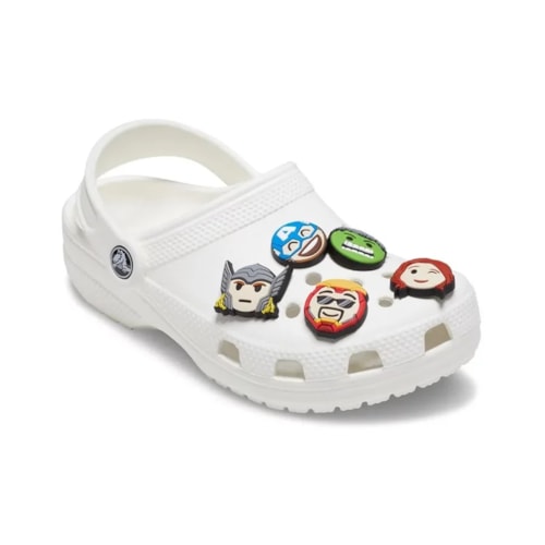 Detalhe - Jibbitz Crocs Avengers Emojis 10010006 Viuva Negra