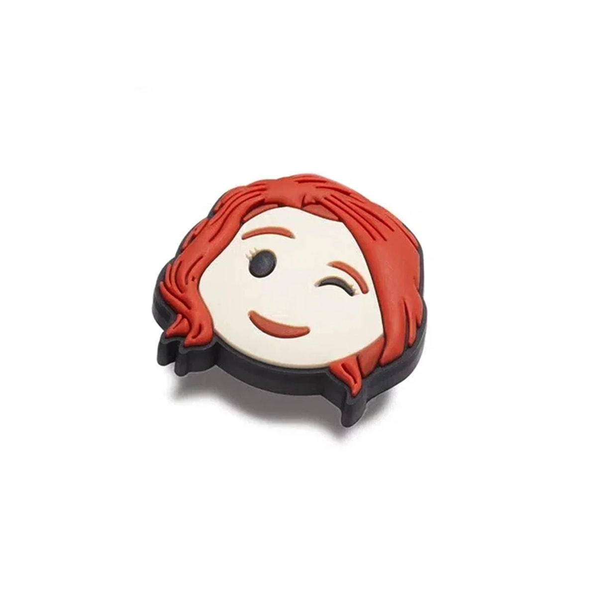 Jibbitz Crocs Avengers Emojis 10010006 Viuva Negra Jibbitz Crocs Avengers Emojis 10010006 Viuva Negra