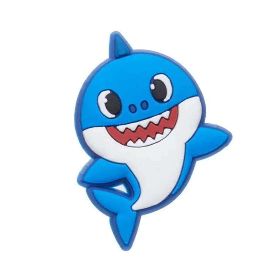 JIBBITZ CROCS BABY SHARK 10008018 SHARK AZUL Linha Conforto