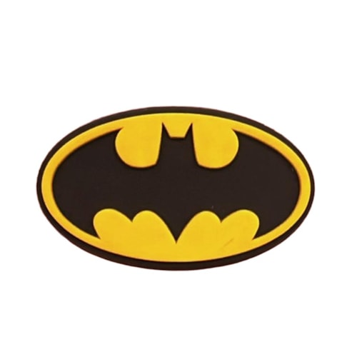Detalhe - Jibbitz Crocs Batman 10011868 Amarelo