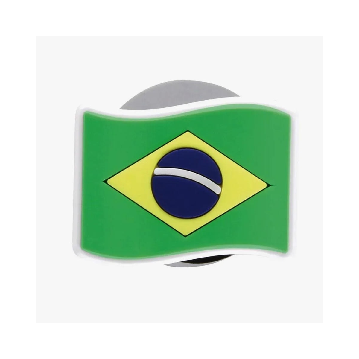 Jibbitz Crocs Brazil Flag 10006919 Verde Jibbitz Crocs Brazil Flag 10006919 Verde