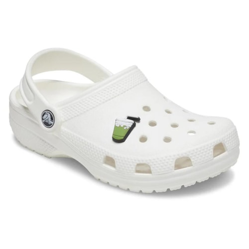 Detalhe - Jibbitz Crocs Chill Girl Copo 10009500-3 Verde