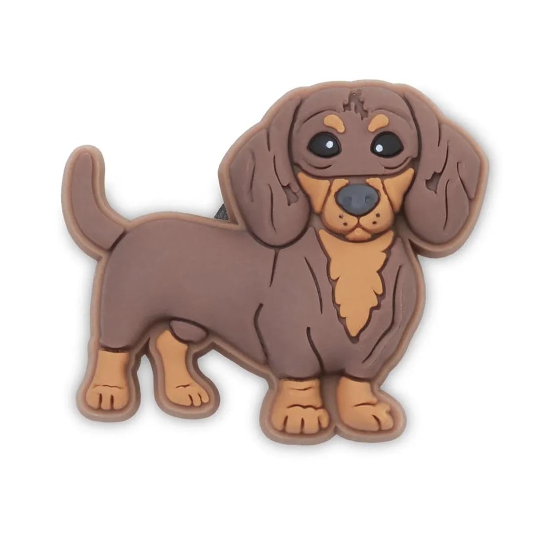 Jibbitz Crocs Dachshund Puppy 10014903 Marrom Jibbitz Crocs Dachshund Puppy 10014903 Marrom