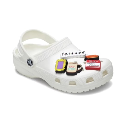 Detalhe - Jibbitz Crocs Friends 10012079 Hello Friends