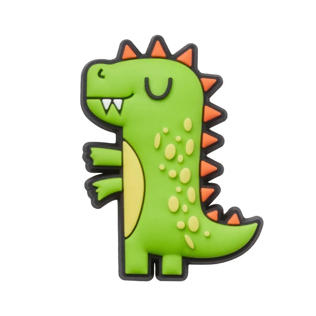 Jibbitz Crocs Green Dino 10009429 Verde Jibbitz Crocs Green Dino 10009429 Verde