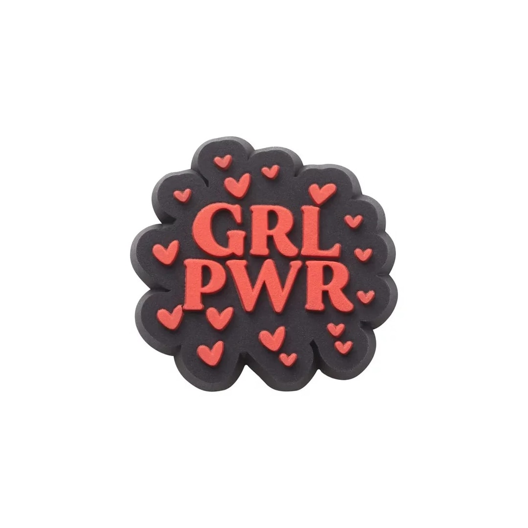 Jibbitz Crocs Grl Pwr Buble 10009346 Preto