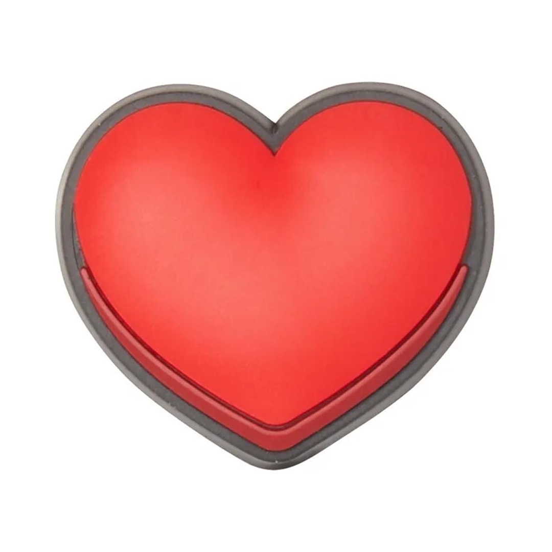 Jibbitz Crocs Heart 10007339 Vermelho