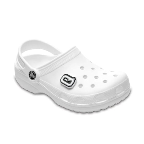 Detalhe - Jibbitz Crocs Letter Alfabeto Q