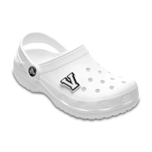 Detalhe - Jibbitz Crocs Letter Alfabeto V