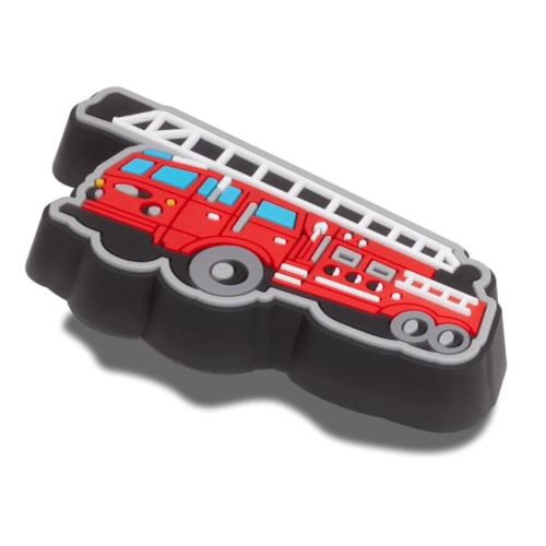 Detalhe - Jibbitz Crocs Lights Up Fire Truck 100114529 Vermelho