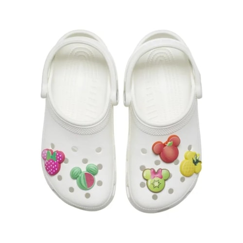 Detalhe - Jibbitz Crocs Mickey And Friends Foodie 10011266 Abacaxi