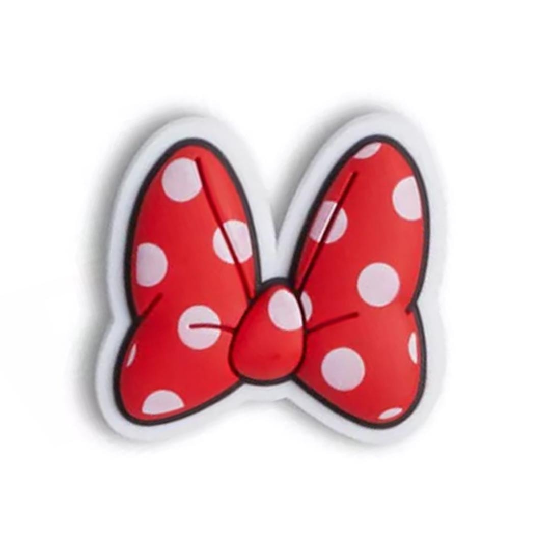 Jibbitz Crocs Minnie Dress Laco 10014479-3 Vermelho