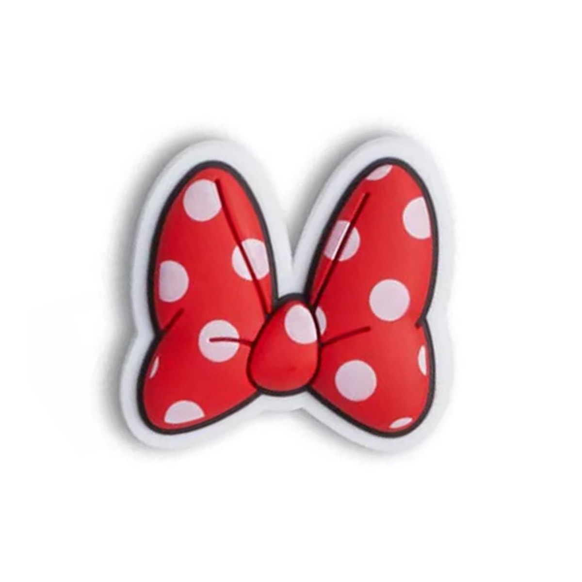 Jibbitz Crocs Minnie Dress Laco 10014479-3 Vermelho