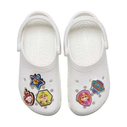 Detalhe - Jibbitz Crocs Paw Patrol 10012081 Rubble