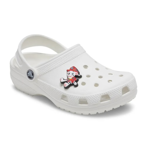Detalhe - Jibbitz Crocs Paw Patrol Marshall 10012057 Preto