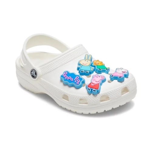 Detalhe - Jibbitz Crocs Peppa Pig 10010008 Candy Cat