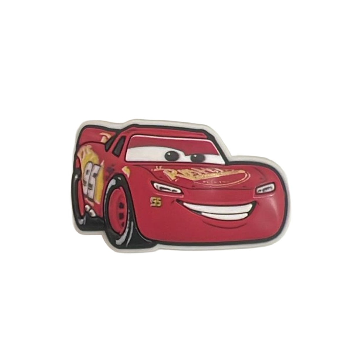 Jibbitz Crocs Pixar Lightning Mcqueen 10017258 Vermelho