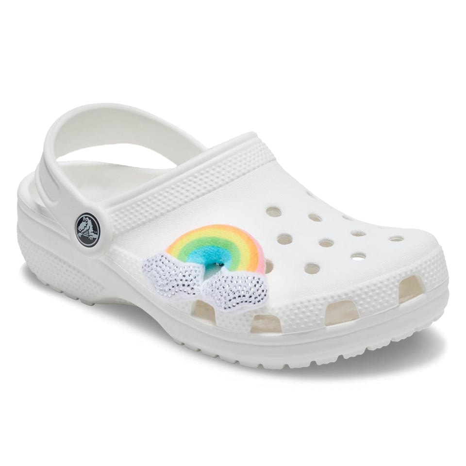 Jibbitz Crocs Plush Studded Rainbow 10014272 Arco Iris - Linha