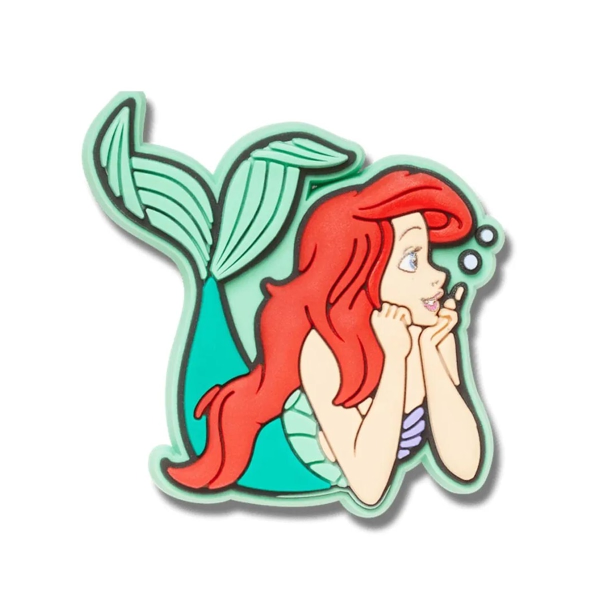 Jibbitz Crocs Princess Ariel 10013194 Verde Jibbitz Crocs Princess Ariel 10013194 Verde