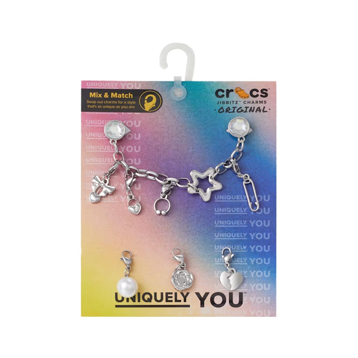 Jibbitz Crocs Removable Punk and Silver 10013672 Jibbitz Crocs Removable Punk and Silver 10013672