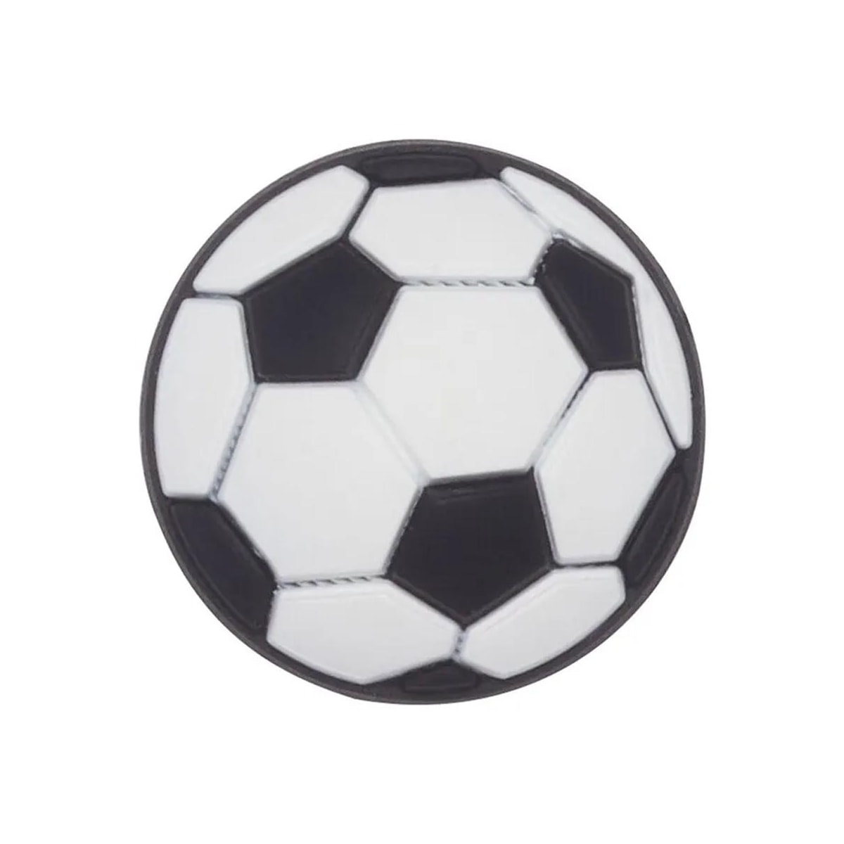 Jibbitz Crocs Soccer All Star Bola 10009761-1 Branco Jibbitz Crocs Soccer All Star Bola 10009761-1 Branco