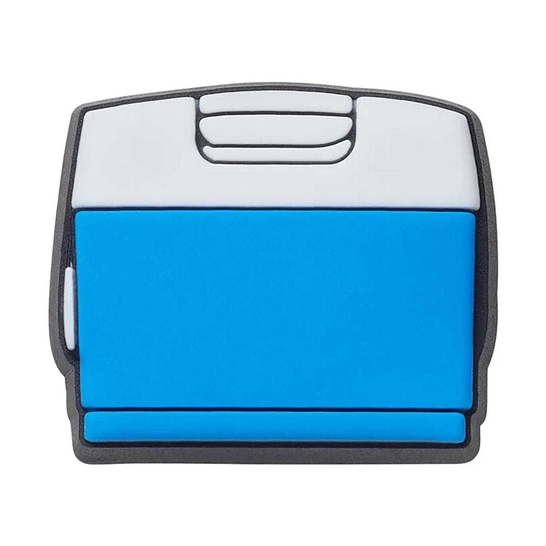 Jibbitz Crocs Soccer All Star Cooler 10009761-3 Azul Jibbitz Crocs Soccer All Star Cooler 10009761-3 Azul