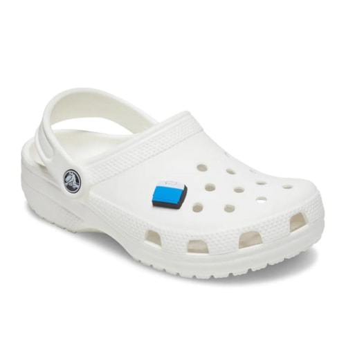 Detalhe - Jibbitz Crocs Soccer All Star Cooler 10009761-3 Azul