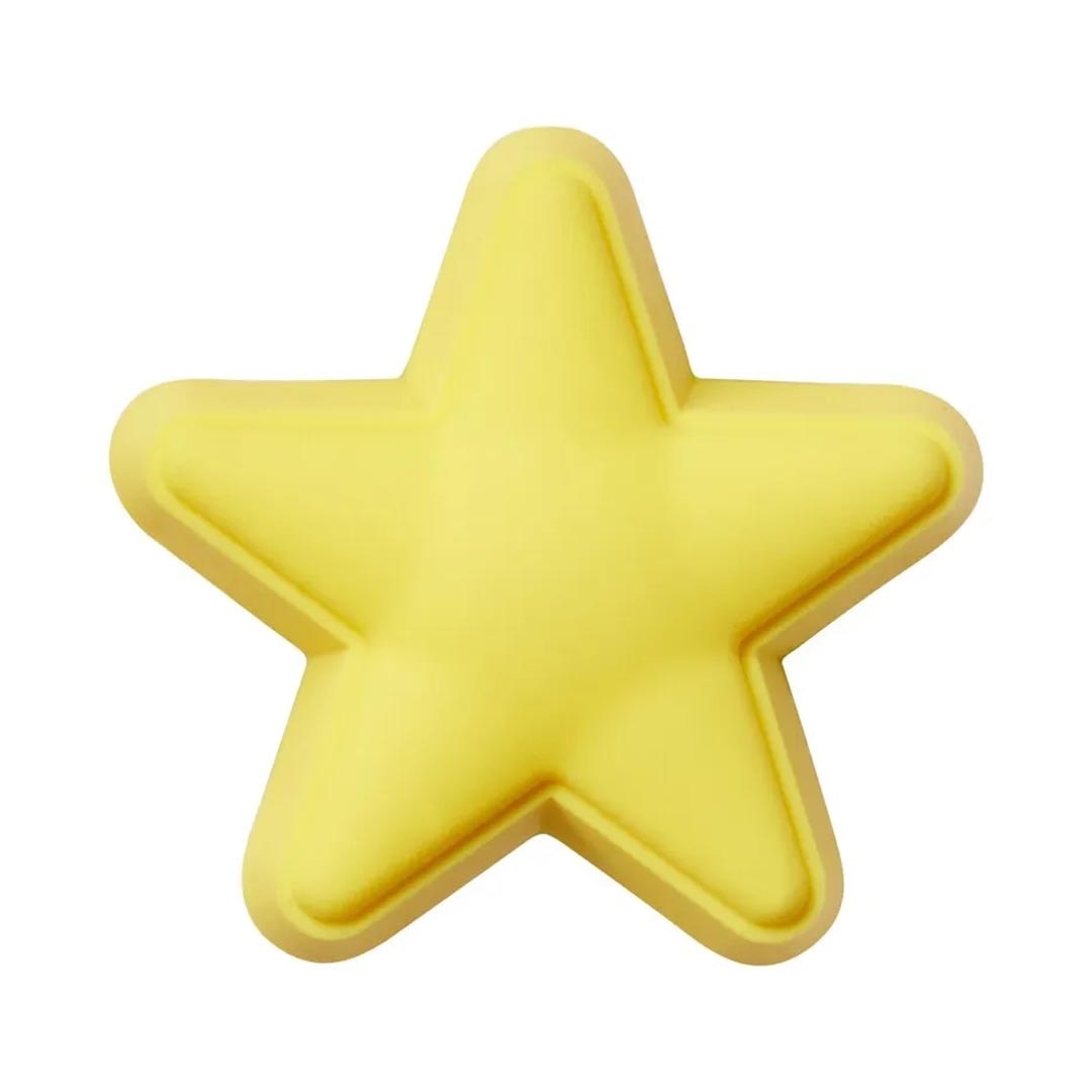 Jibbitz Crocs Soccer All Star Estrela 10009761 Amarelo Jibbitz Crocs Soccer All Star Estrela 10009761 Amarelo
